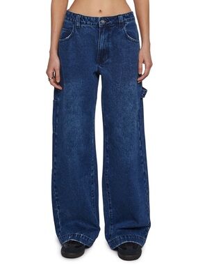 dELiA’s Carpenter Dark Wash Denim Jeans
